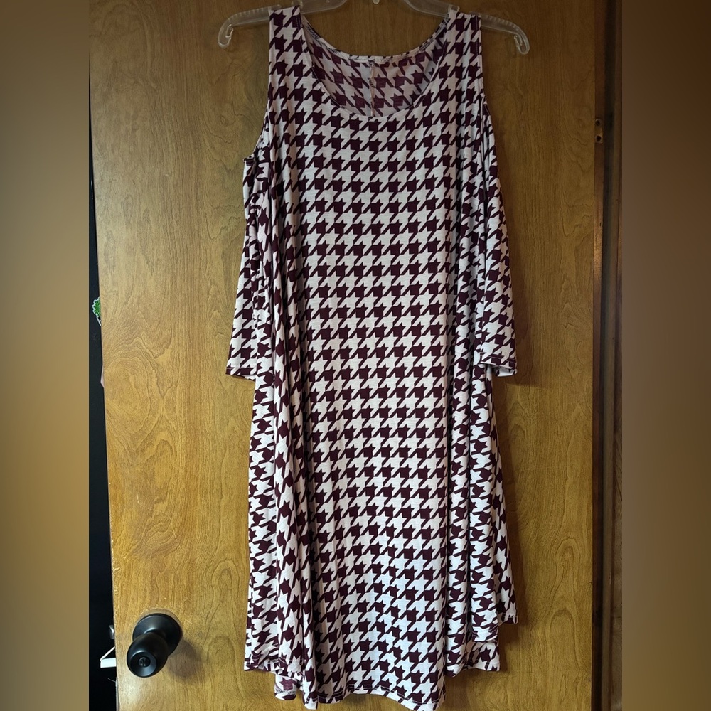 Houndstooth dress